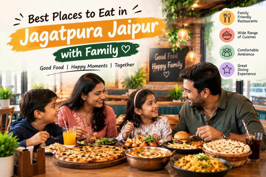 Best Places to Eat in Jagatpura Jaipur with Family