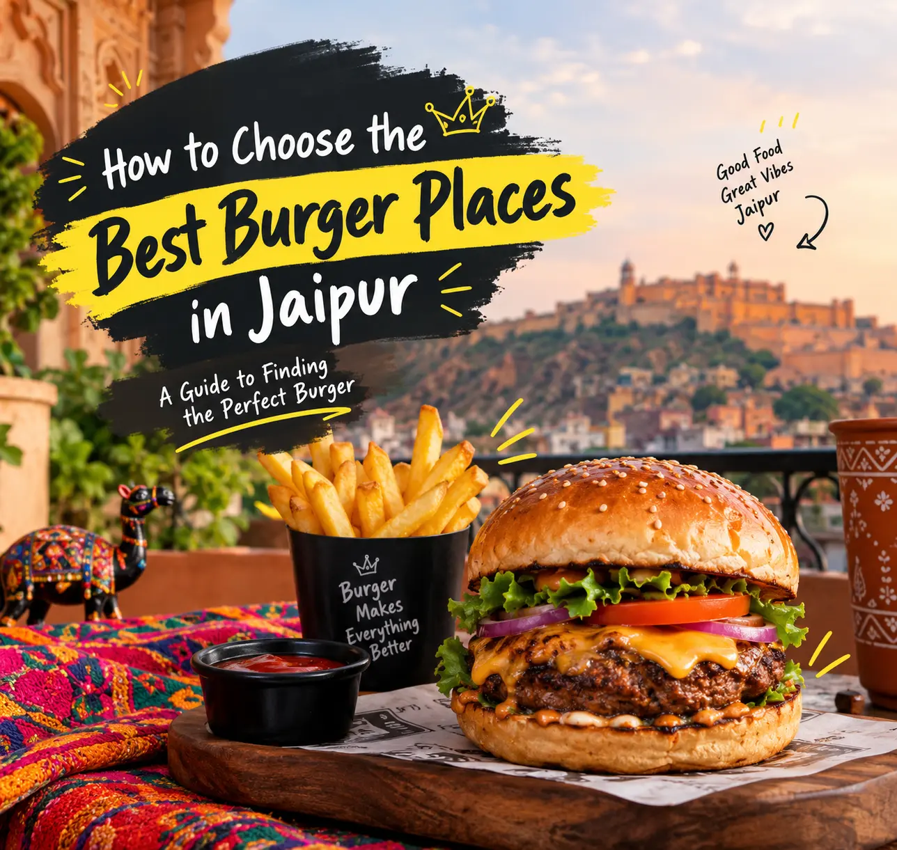 How to choose the best burger places in Jaipur
