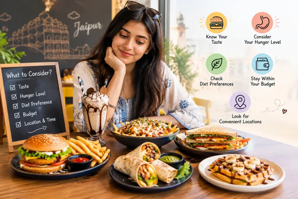 How to choose the right fast food dish in Jaipur